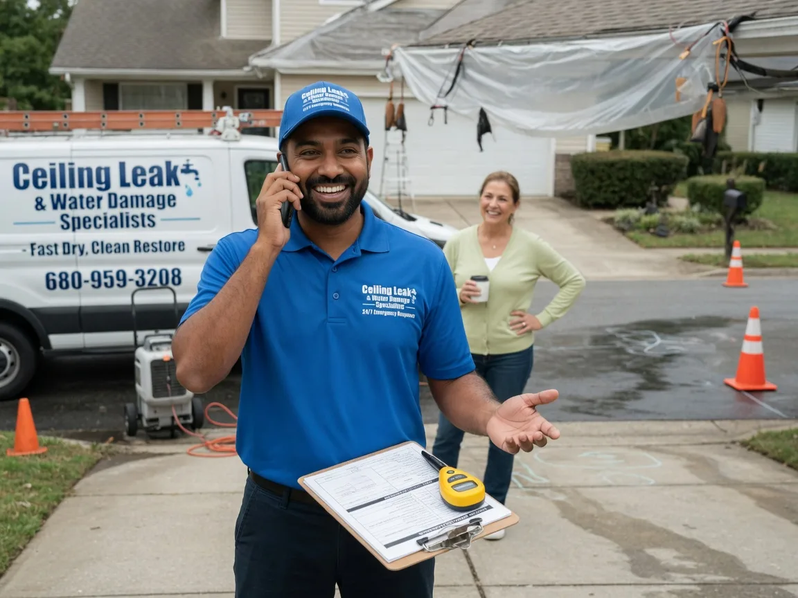 Ceiling Leak Cleanup Aliceville, AL FAQs